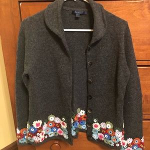 Boden button sweater